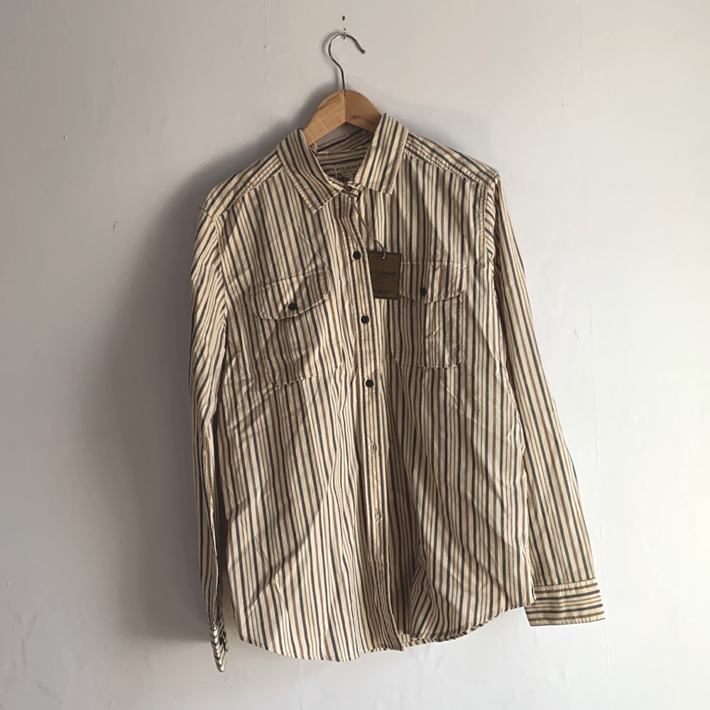 NWT Filson Kadin Island ls shirt, XL